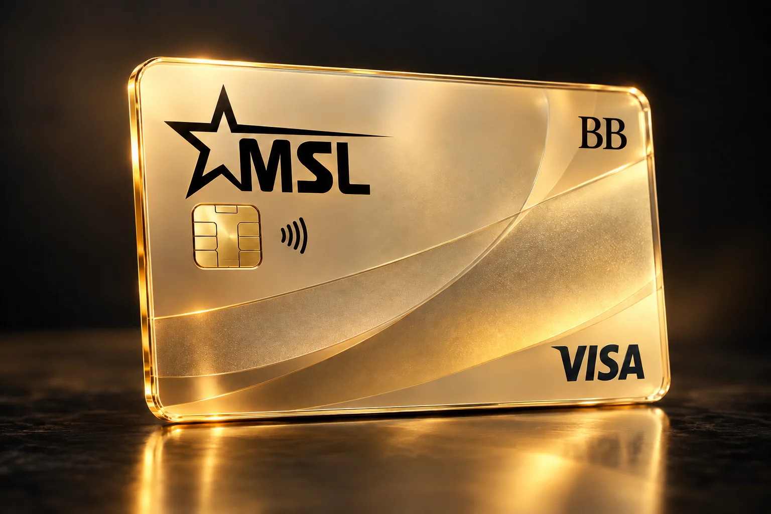MSL · Gold card visual